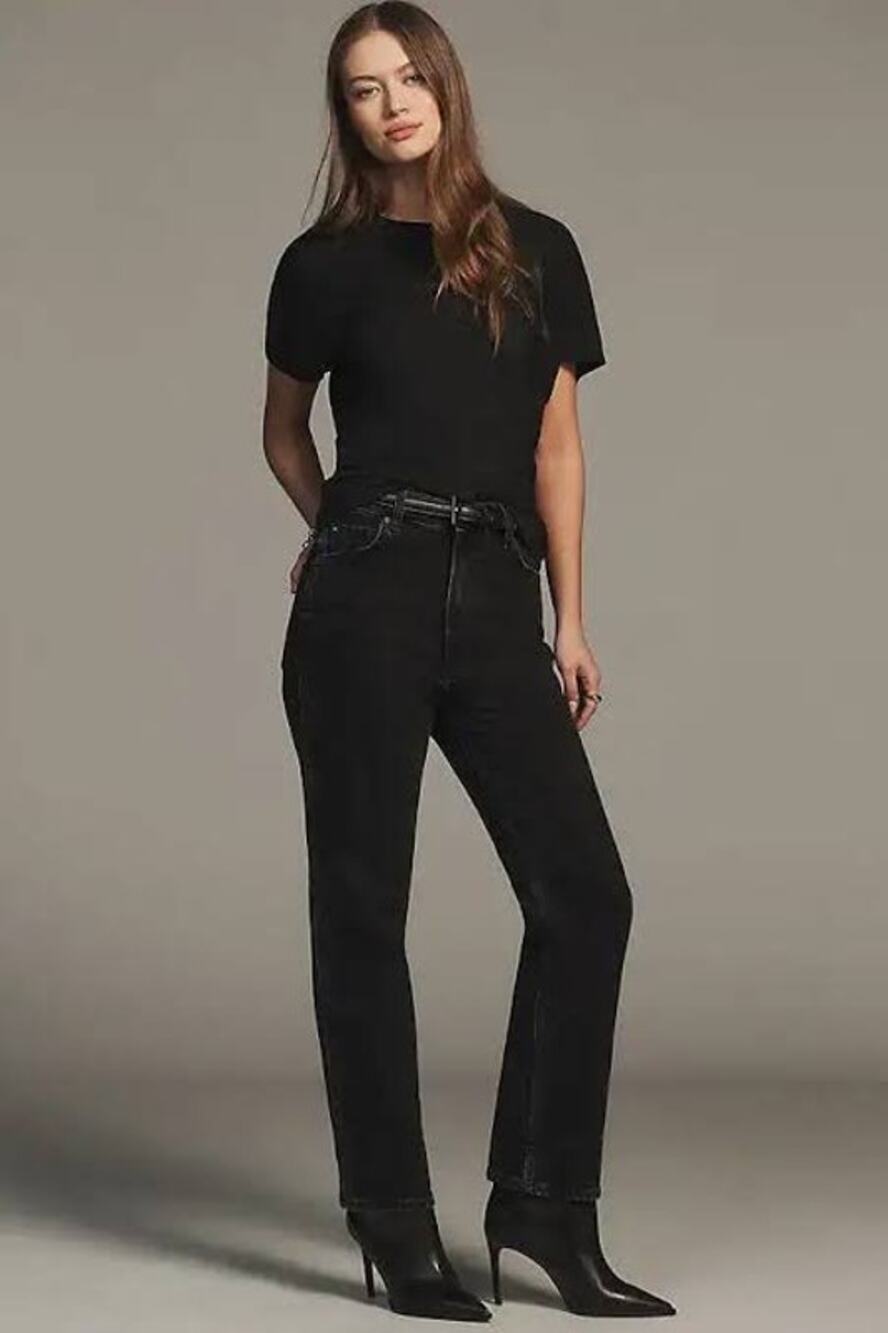 nwt ANINE BING for ANTHROPOLOGIE sz 32 Jane High-Rise jeans in vintage black